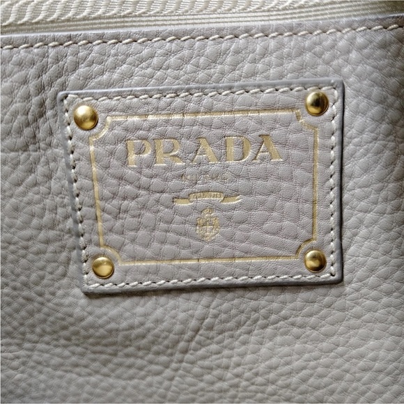 Prada Napa Leather Tote – Taupe - Picture 5 of 7